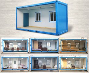 集裝箱活動房改善工人住宿環境