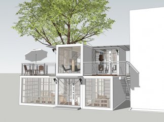 這集裝箱都要美爆了！創意集裝箱民宿酒店設計